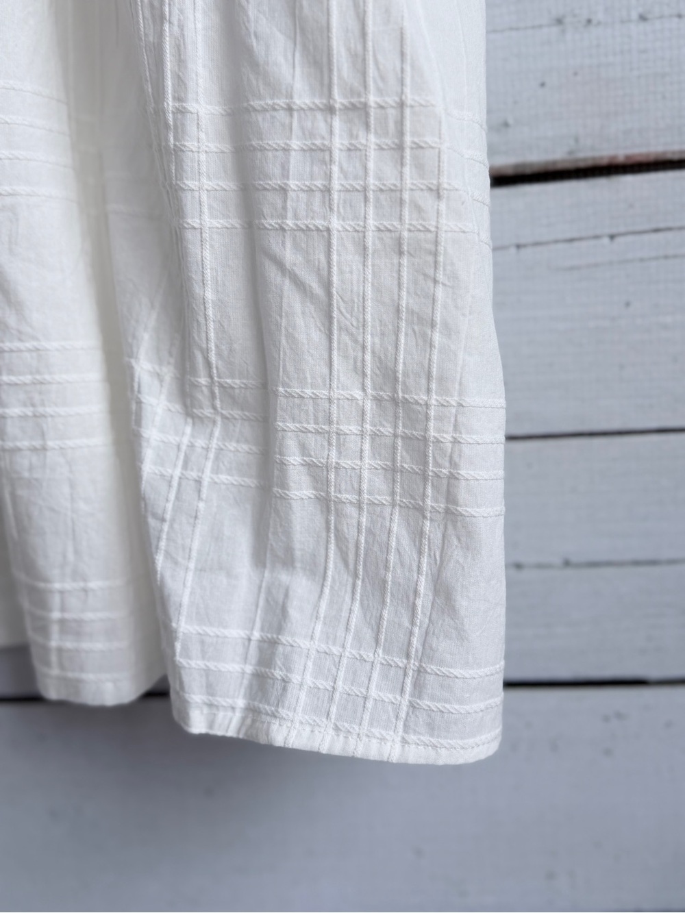 ANDREE BY UNIT White V-Neck Puff Sleeve Mini Sundress - Picture 7 of 7